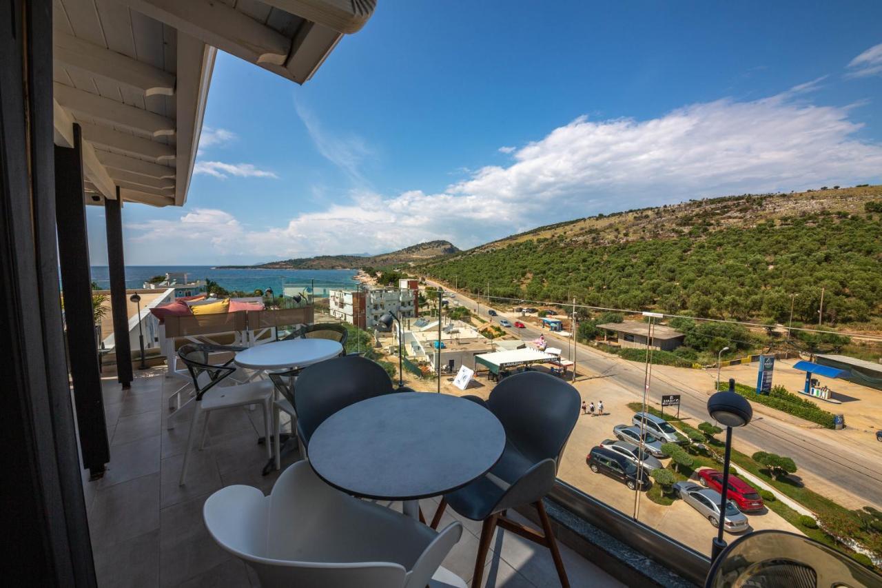 Bianco Hotel Ksamil Bagian luar foto