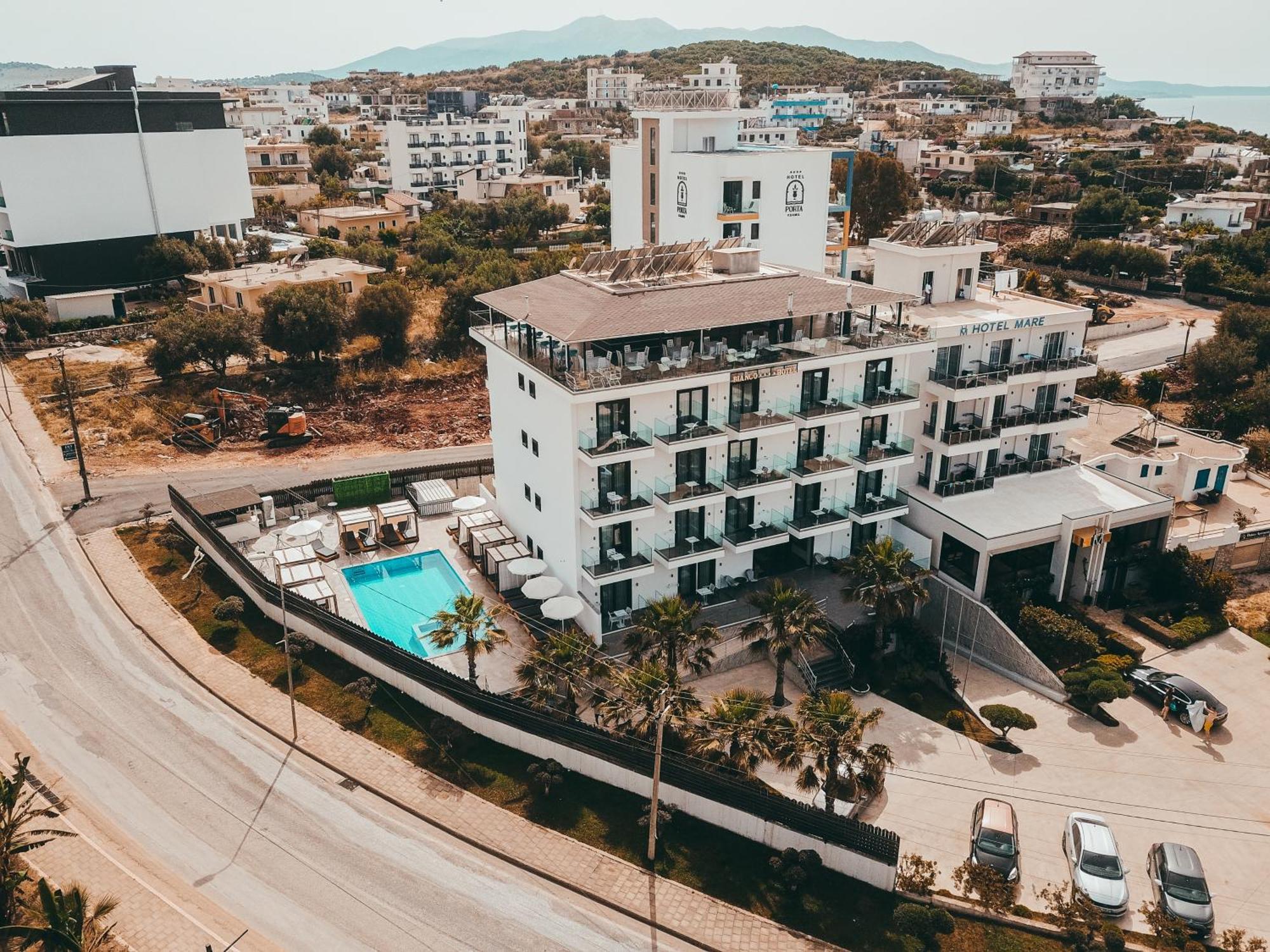 Bianco Hotel Ksamil Bagian luar foto