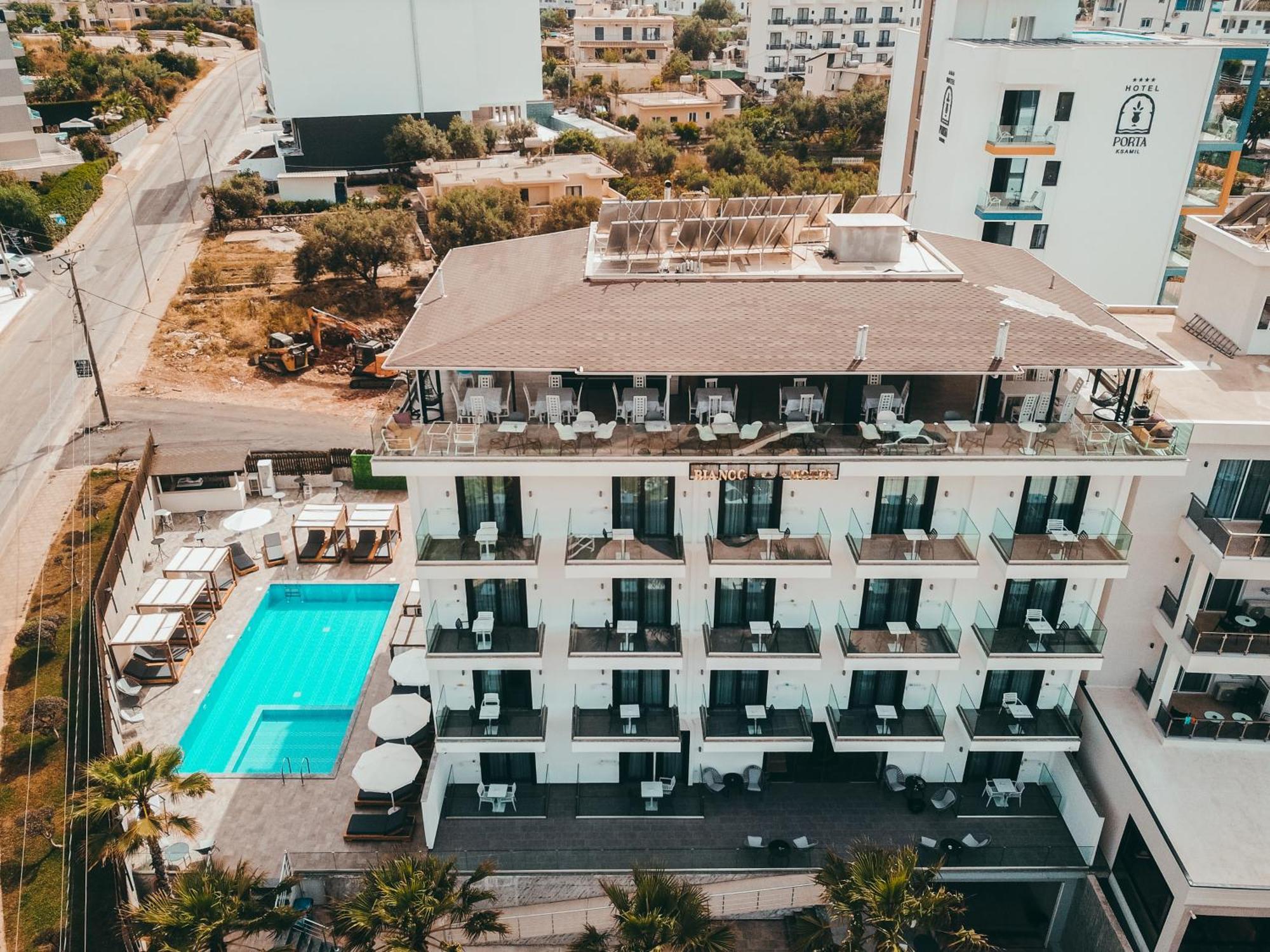 Bianco Hotel Ksamil Bagian luar foto